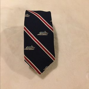 Vintage Boeing tie with boats